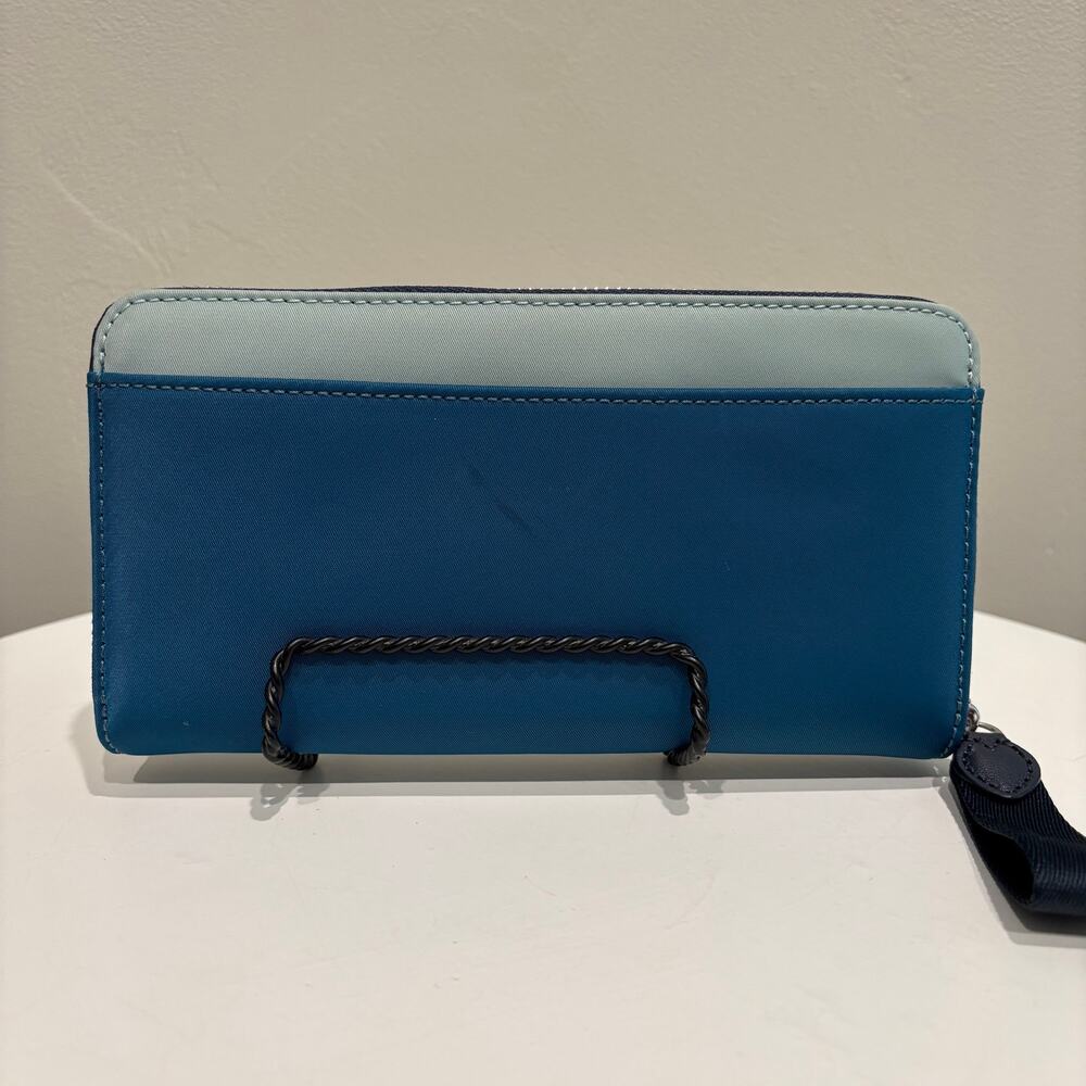 Kate Spade Chelsea Large Continental Wallet Blue Two Tone - Picture 2 of 8
